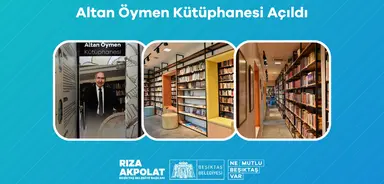 Altan Öymen Kütüphanesi — Library, Beşiktaş, İstanbul