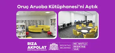 Oruç Aruoba Kütüphanesi — Library, Beşiktaş, İstanbul