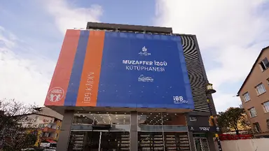 İBB Muzaffer İzgü Kütüphanesi — Library, Maltepe, İstanbul